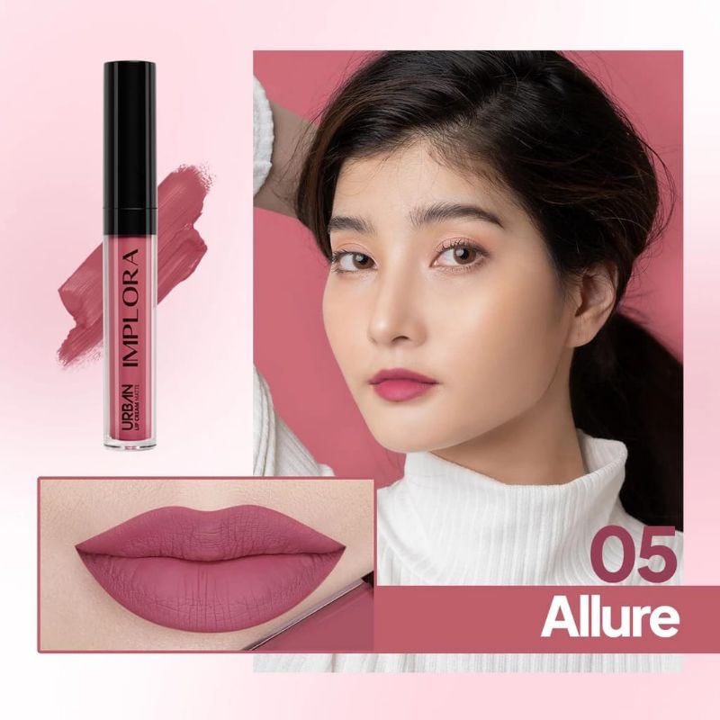 Set Ombre Implora Urban Lip Cream Matte Dusky Nude Liptint Vampire