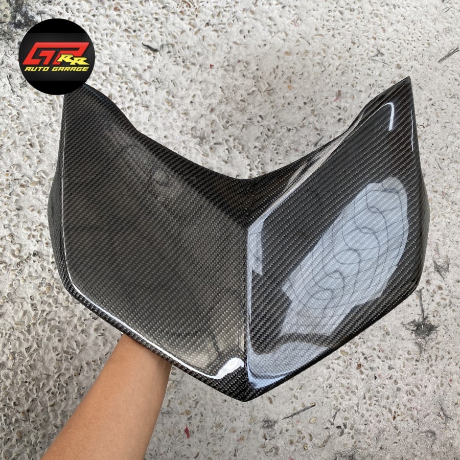 Front Tie Cover Carbon Kevlar Yamaha New Xmax Connected Shopee