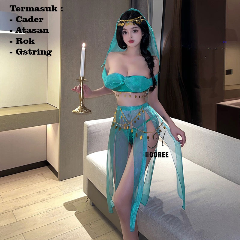 Sexy Lingerie Cosplay Costume Sexy Indian Exotic Dancer Costume Full