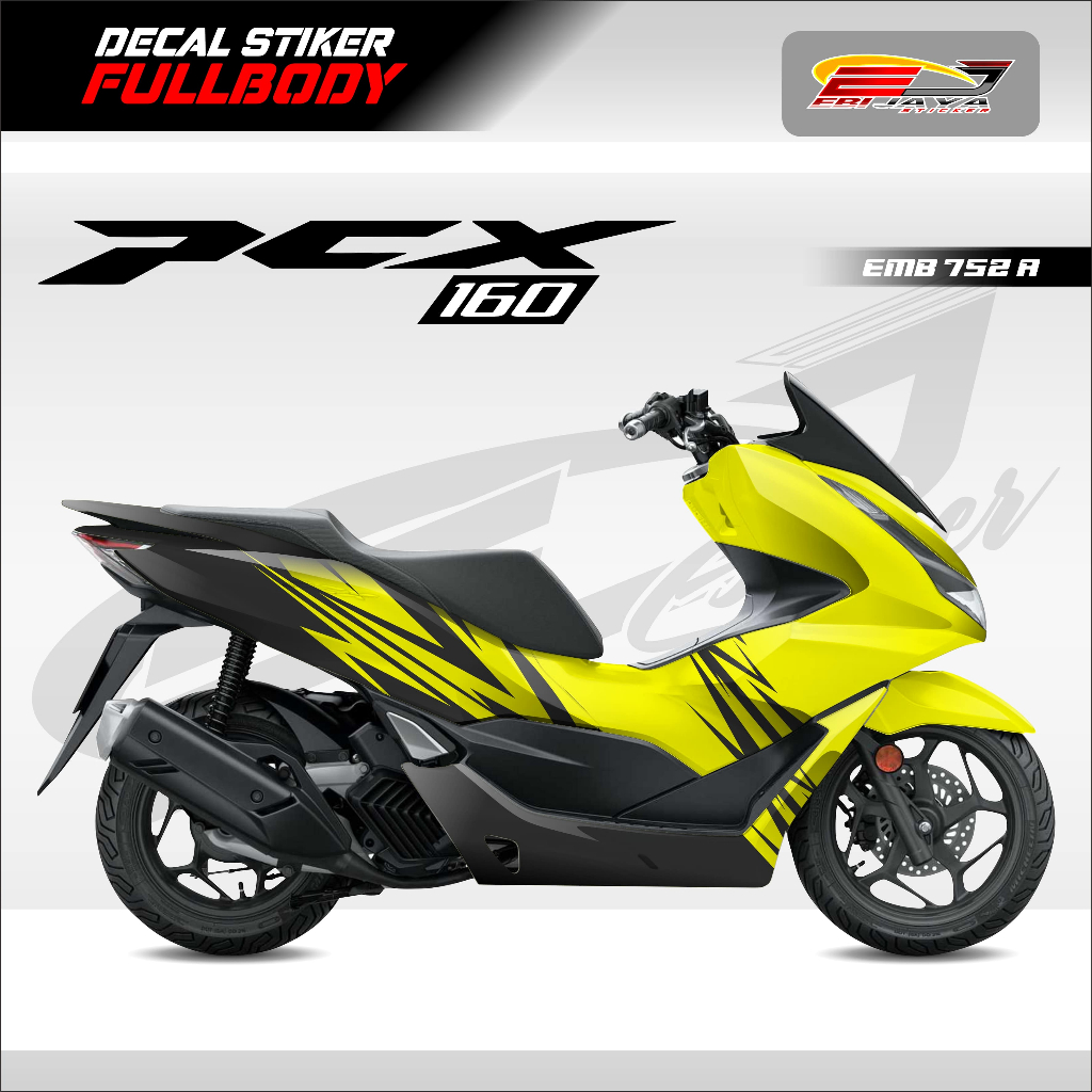 Sticker DECAL Variations Of PCX Motorcycle FULL BODY Newest PCX 160