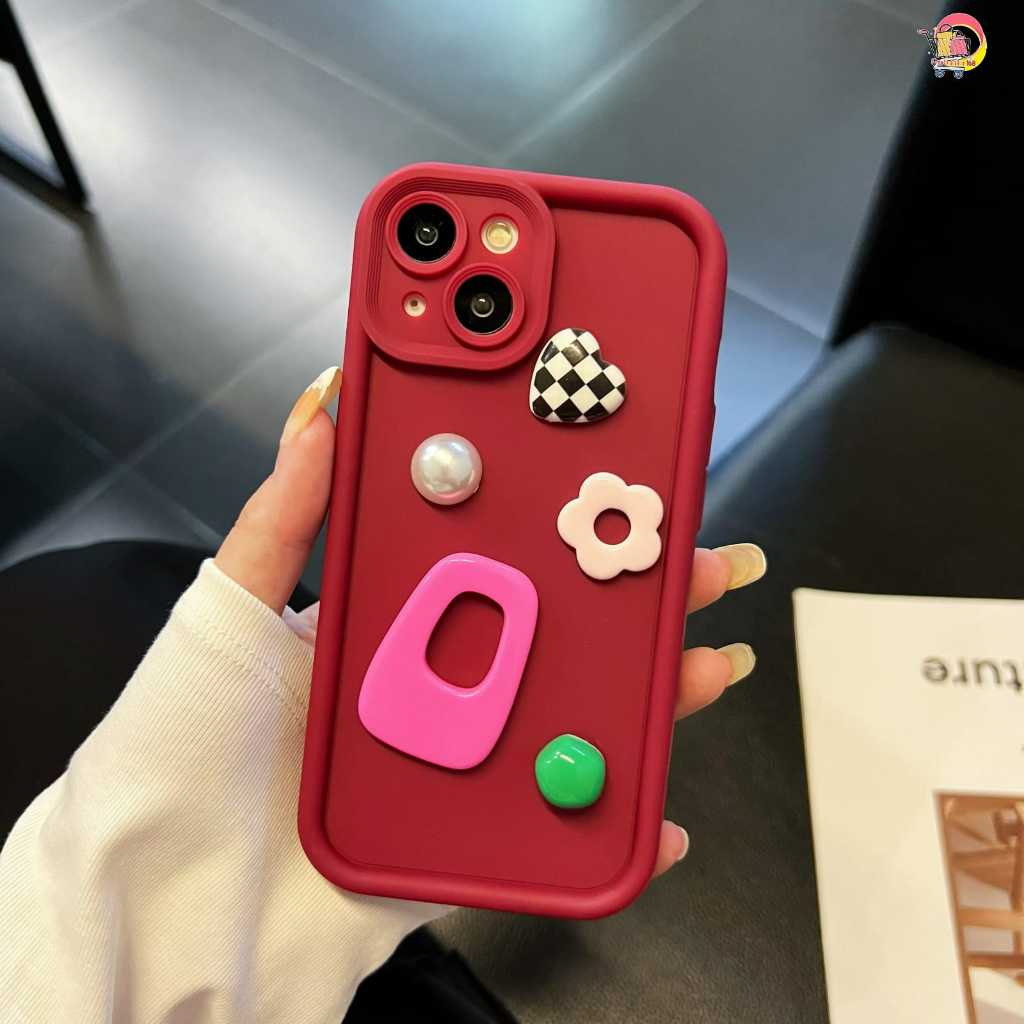 Gc87 NEW 4d DOLL AESTHETIC CASE SOFTCASE FULLCOVER FOR OPPO A1 A98