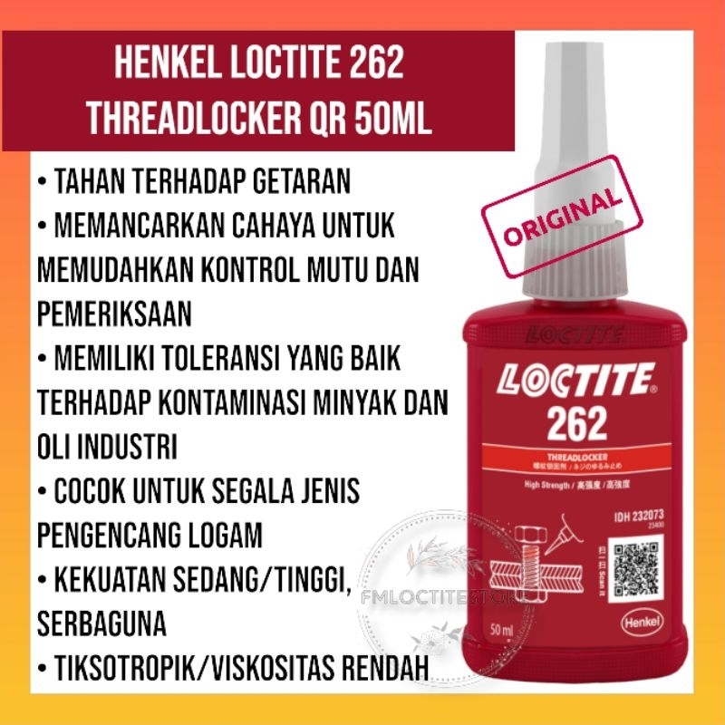 Henkel Loctite Threadlocker Multipurpose Metal Glue High Strength