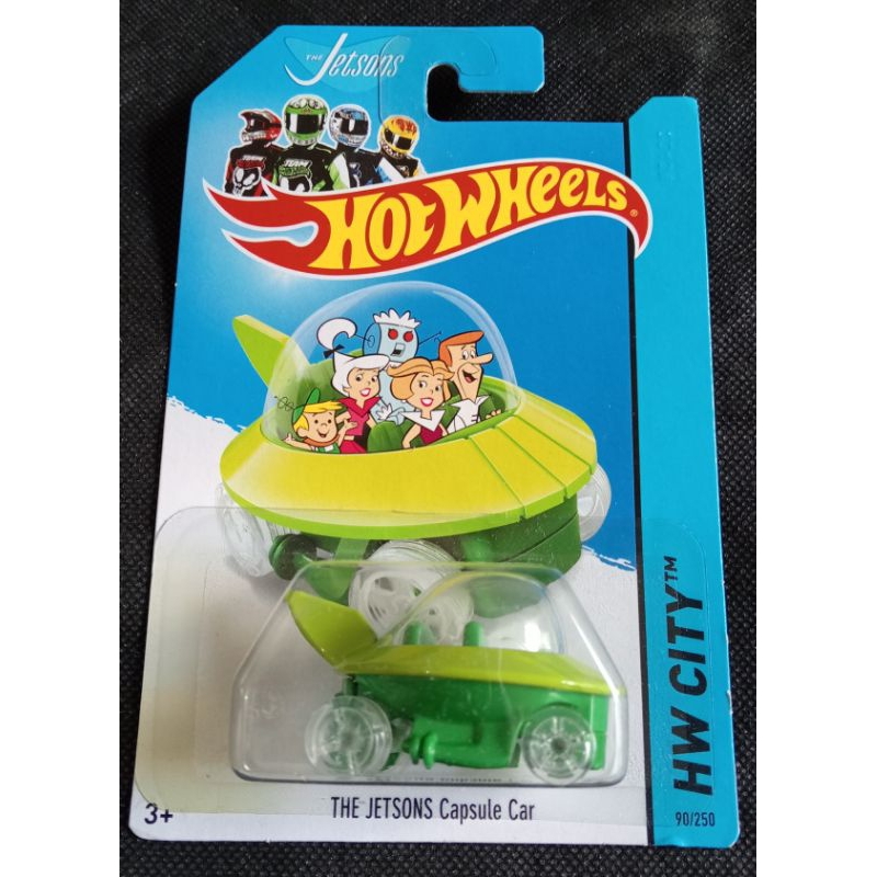 Hot Wheels The Jetsons Capsule Car Shopee Malaysia