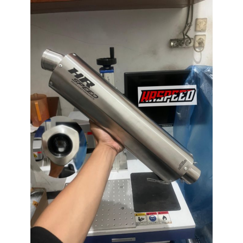 Selincer Only Original Hr Speed Exhaust Size Inch Mv Type Shopee