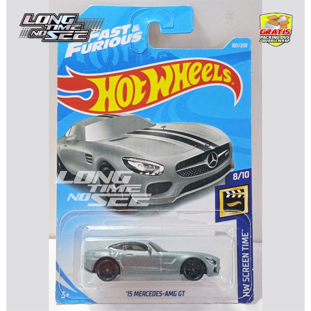 Hot Wheels 15 Mercedes AMG GT Shopee Malaysia