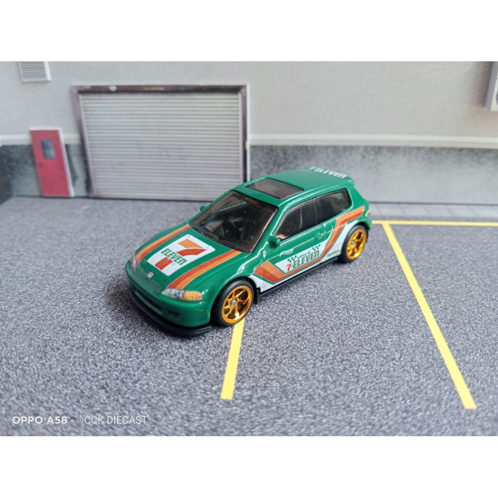 Hot Wheels Honda Civic Eg Custom Eleven Shopee Malaysia