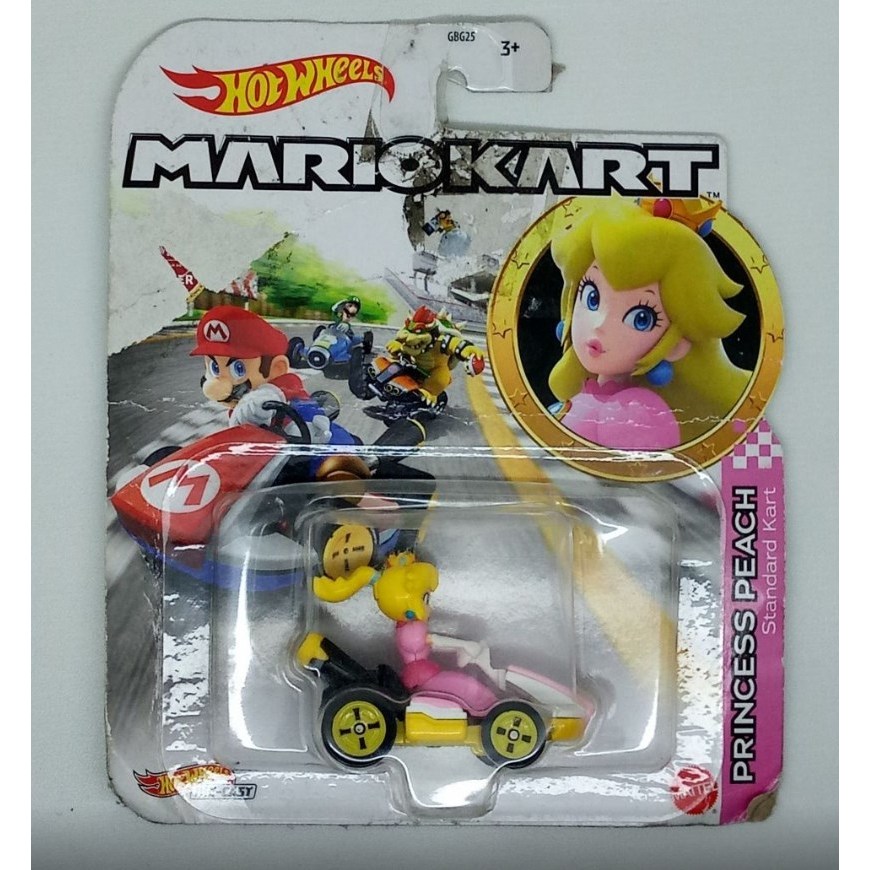 Hot Wheels Mario Kart Princess Peach Shopee Malaysia