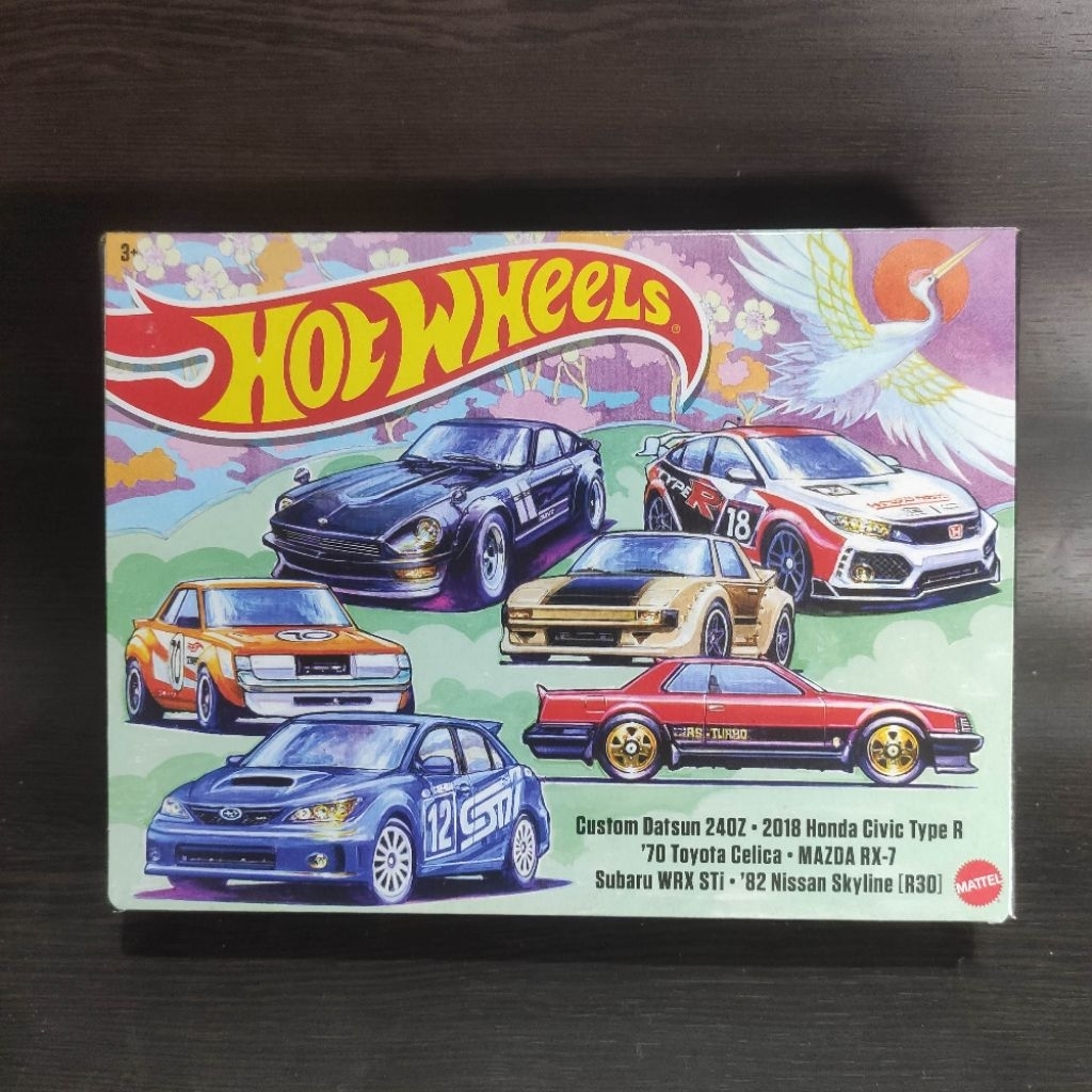 Hot Wheels Japanese Multipack Set Pcs JDM Datsun Z Civic Type R
