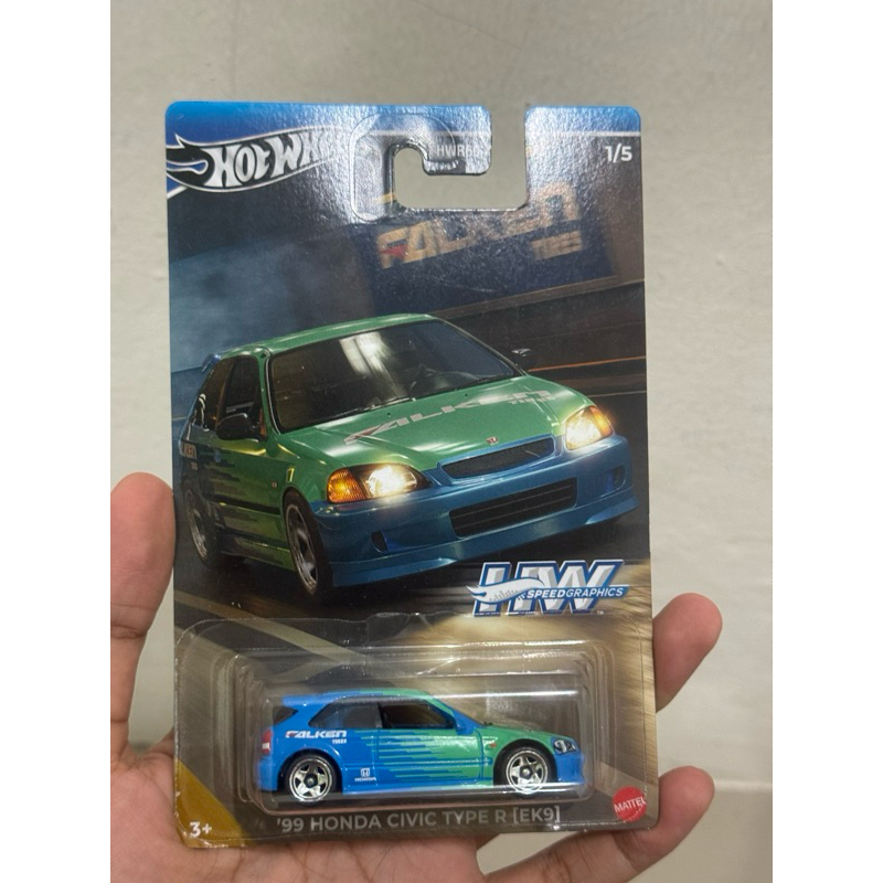 Hot Wheels Speed Graphics MAZDA RX CIVIC Type R EK Falken Shopee