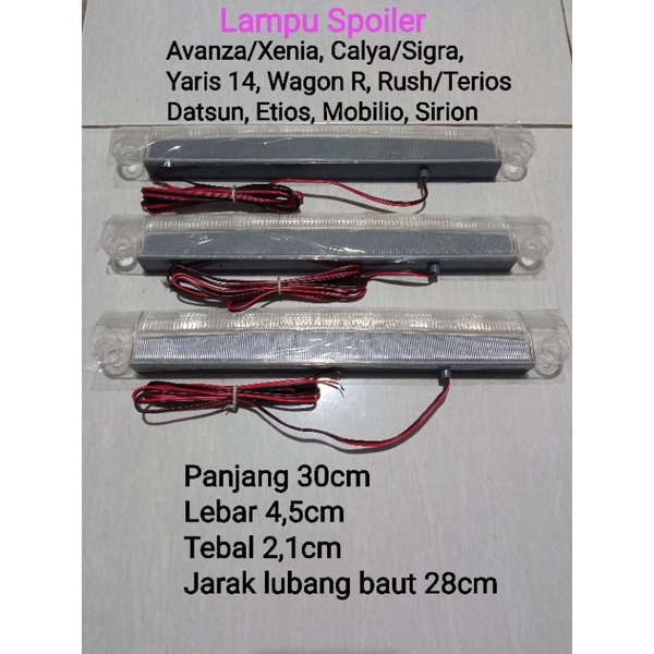 Avanza Xenia Innova Rush Terios Spoiler Lights Etc Shopee Malaysia