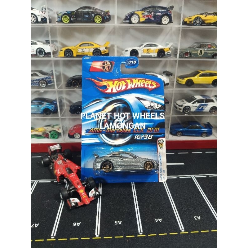 Hot Wheels Amg Mercedes Clk Dtm Gray Shopee Malaysia