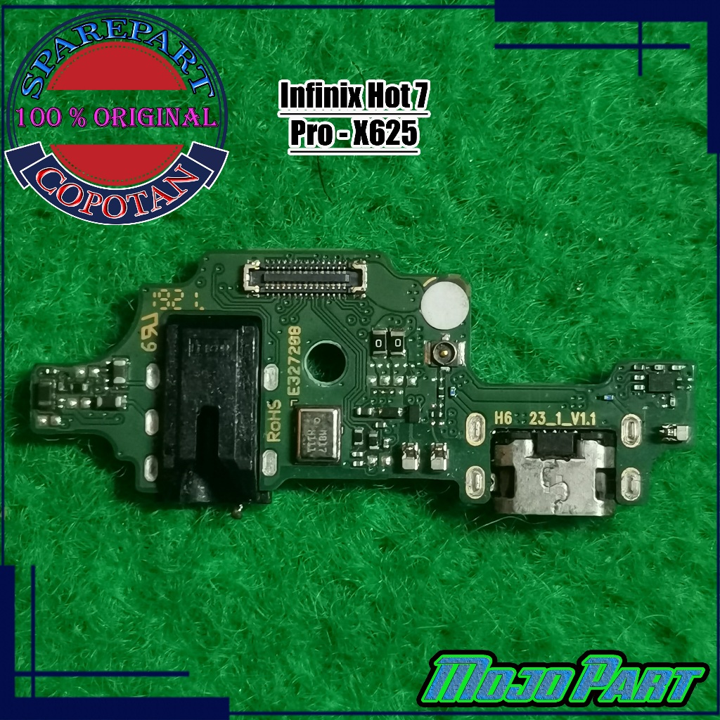 MESIN Infinix Hot Pro X Charger Connector Board PCB UI Board