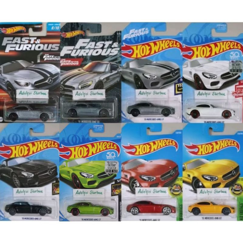 Hotwheels Hot Wheels Mercedes Amg Gt Mercedes Amg Gt Edition Fast