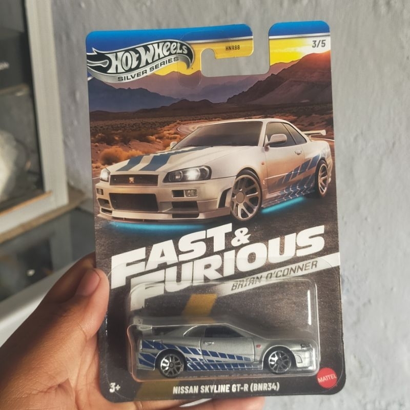 Hot Wheels Fast Furious Nissan Skyline GT R R Brian O Conner FULUS