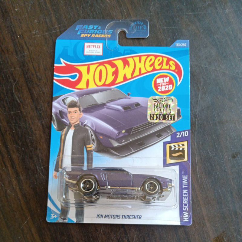 Hot Wheels Fast And Furry Spy Racers Ion Motors Thresher Factory Sealed