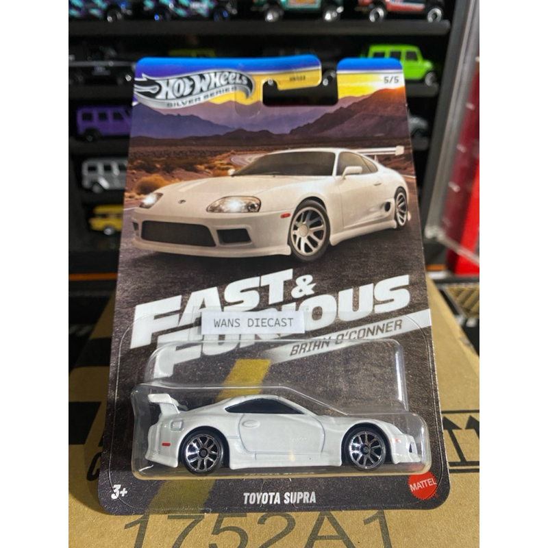 Hot Wheels Fast And Furious Toyota Supra Brian O Conner White Jdm Shopee Malaysia