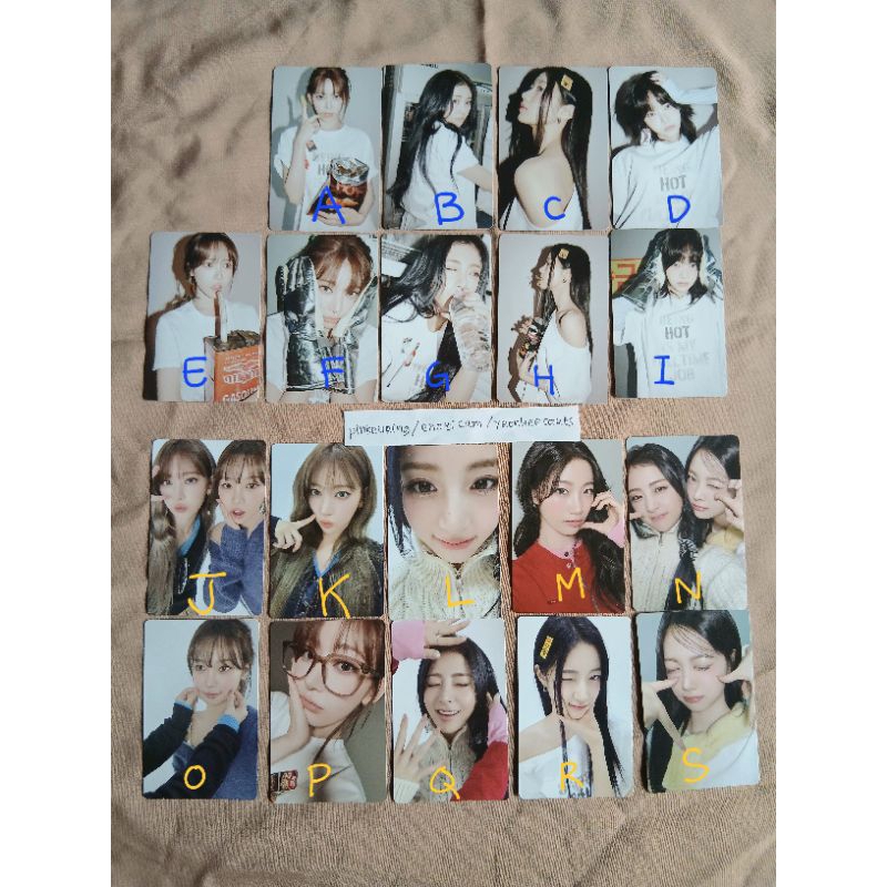 Le Sserafim Hot Sharing Weverse Album Photocard Set Pc Chaewon Sakura