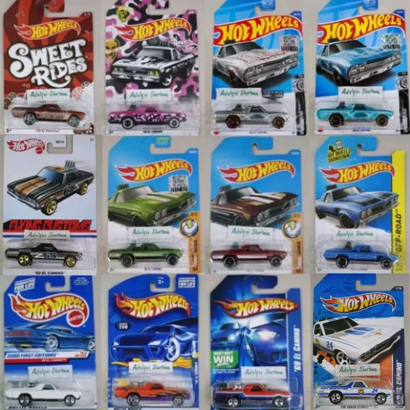 Hotwheels Hot Wheels El Camino Factory Sealed Edition Sweet Rides Toffee Taffy Urban
