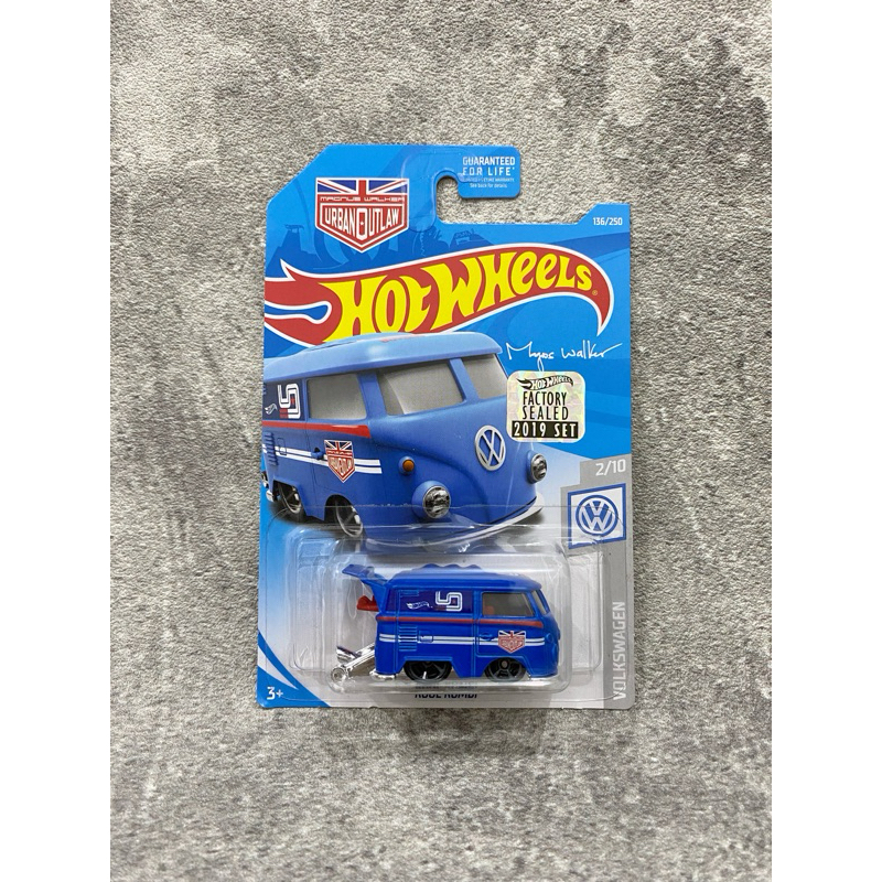 Hot Wheels Kool Kombi Urban Outlaw Magnus Walker Blue Factory Sealed Fs Volkswagen