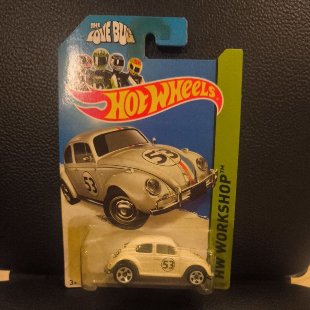 Hot Wheels Volkswagen Beetle Herbie The Love Bug 53 HW Workshop 2013