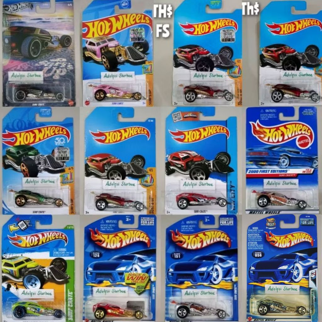 Hotwheels Hot Wheels Surf Crate Surf S Up HW City Treasure Hunts 12 Th