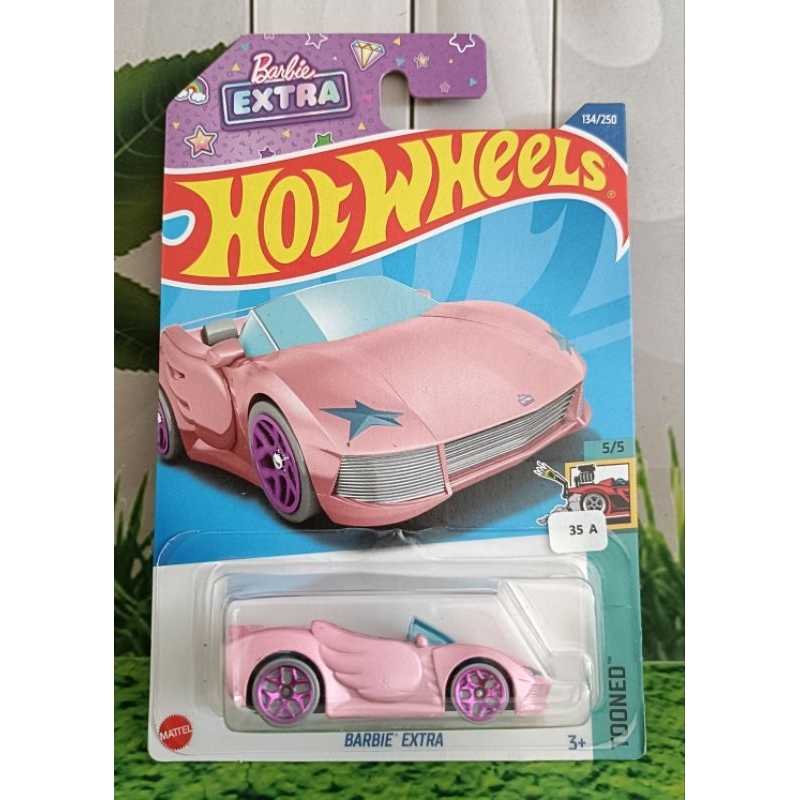 Hot Wheels Barbie Extra Tooned Card Ugly Shopee Malaysia