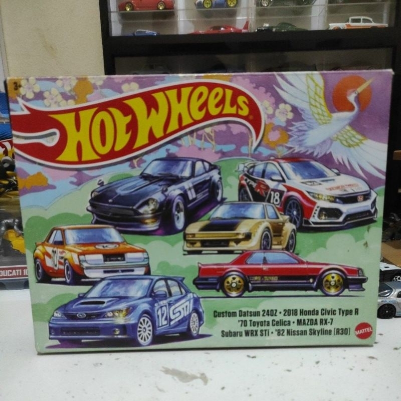 Hot Wheels Multipack Contains Jdm Themes Assortment Shopee Malaysia