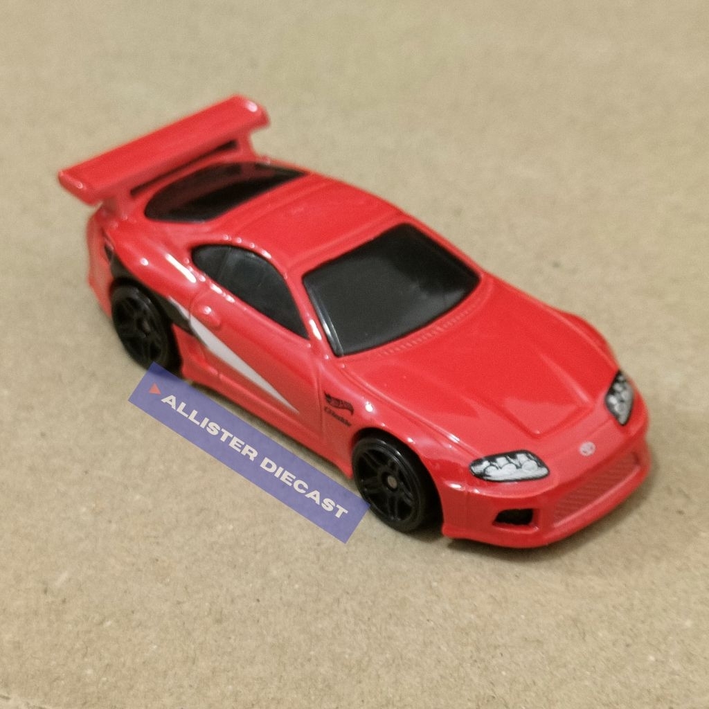 MERAH LOOSE Hot Wheels Toyota Supra MK4 Red Hotwheels Toyota Supra MK4