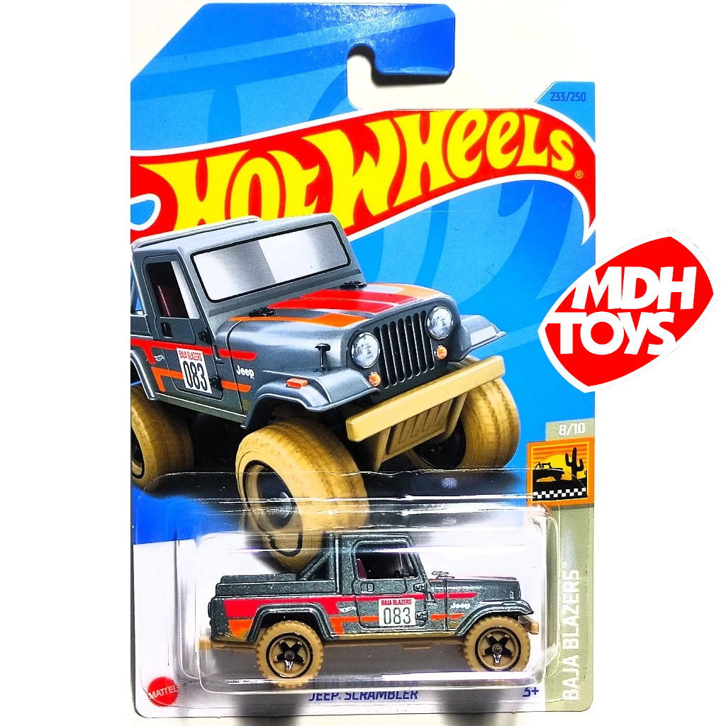 Hot WHEELS Pickup Truck JEEP SCRAMBLER Shopee Malaysia