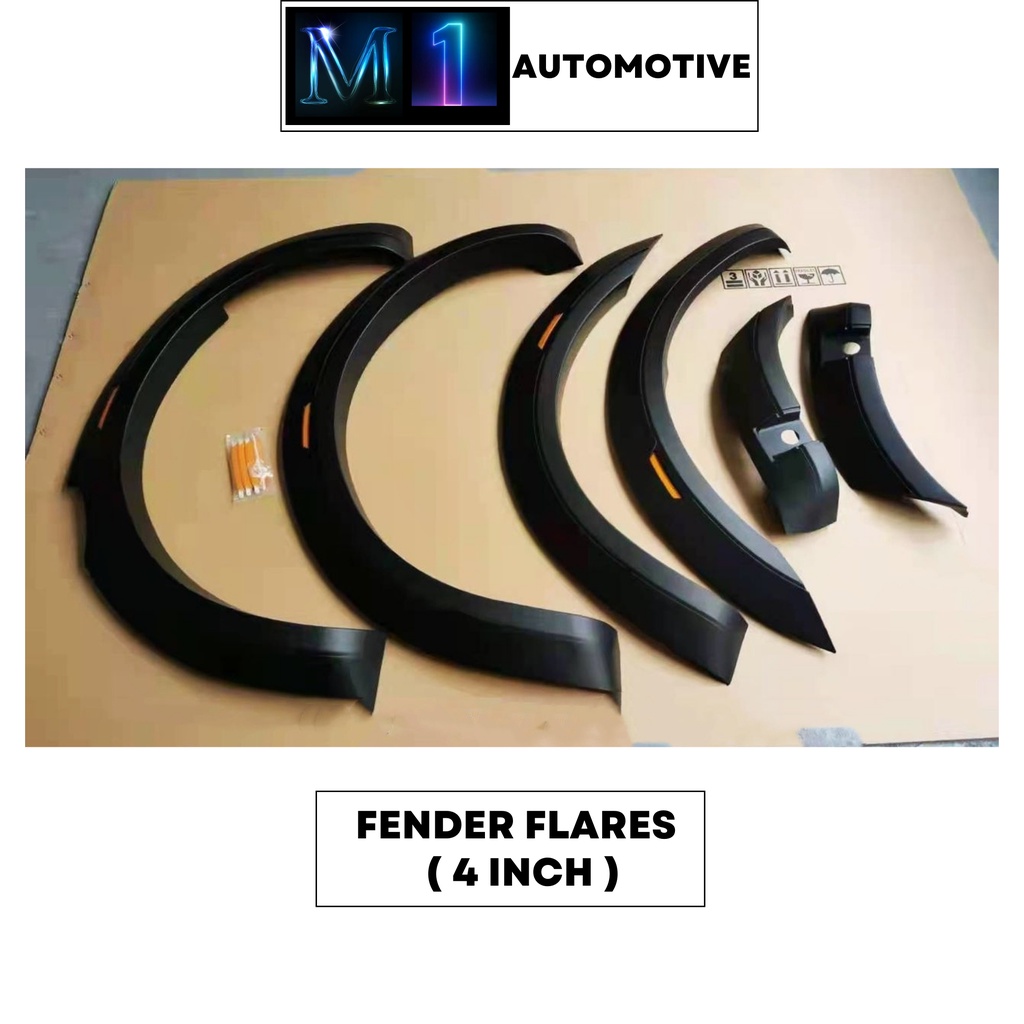 Inch Fender Arch Fender Flares Wheels Cover Protector With Reflector