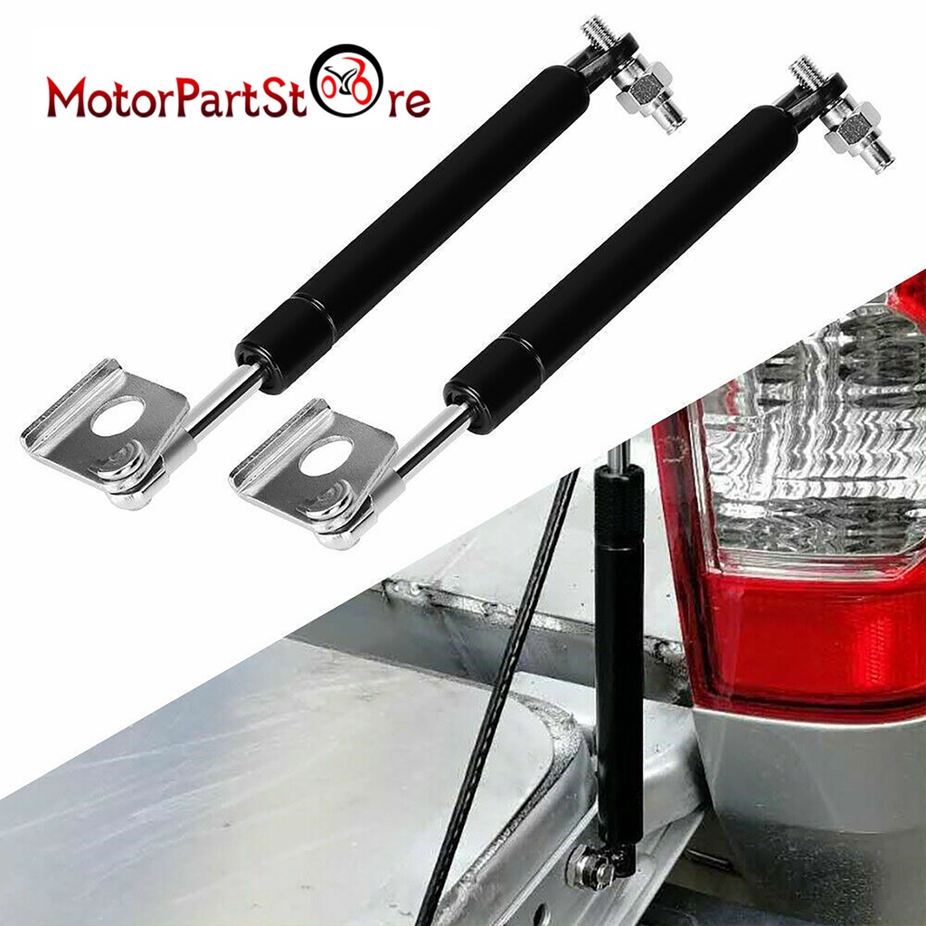 1 Pair Tailgate Gas Strut Rear Tailgate Oil Damper Strut Slow Down Easy