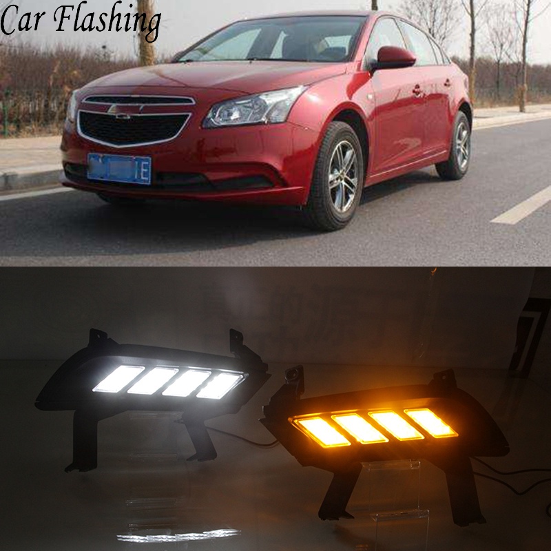 Car Flashing Pcs For Chevrolet Cruze Drl Daytime