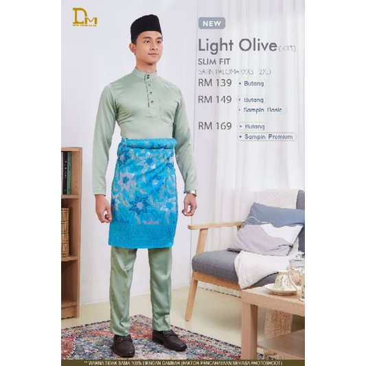 K K Baju Melayu Muhammad Slim Fit Shopee Malaysia