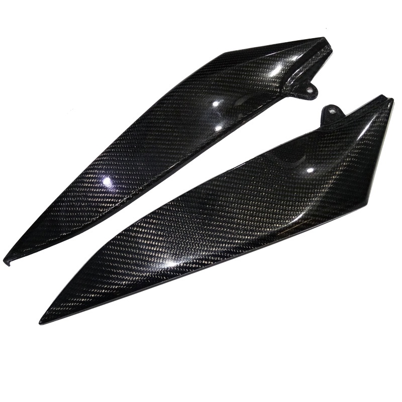 New X Carbon Fiber Tank Side Covers Panels Fairing For Yamaha Yzf R