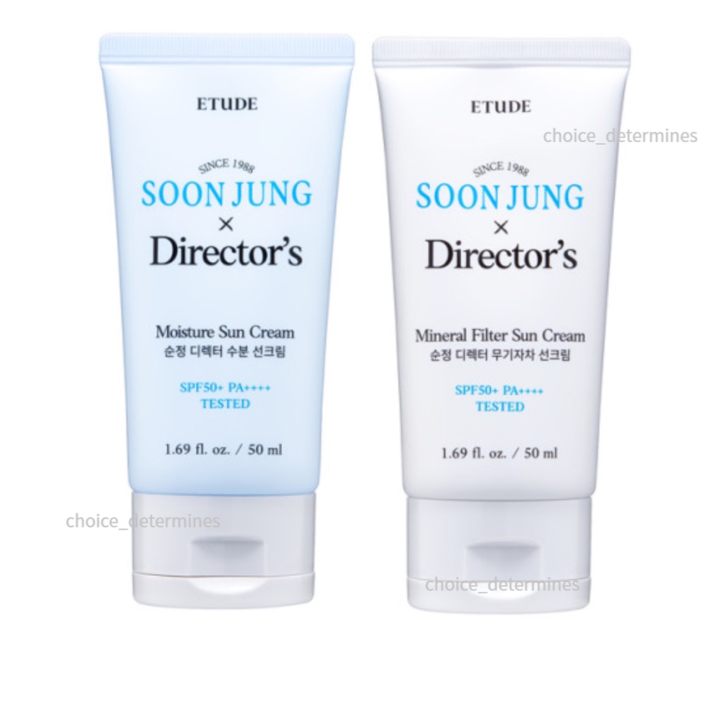 ETUDE Soon Jung X Director S Sun Cream 50ml SPF 50 PA Moisture