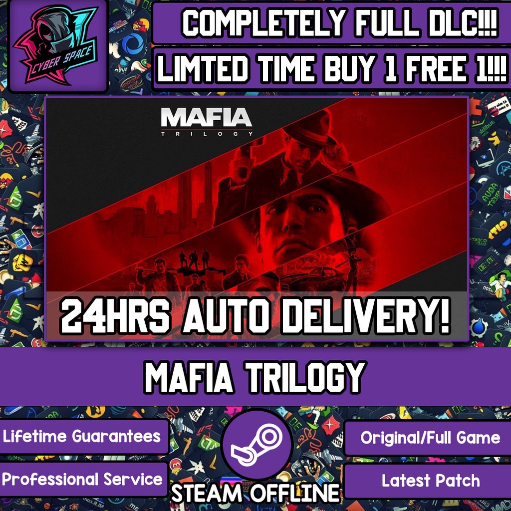 Mafia Trilogy Definitive Edition Auto Delivery Steam Offline Full