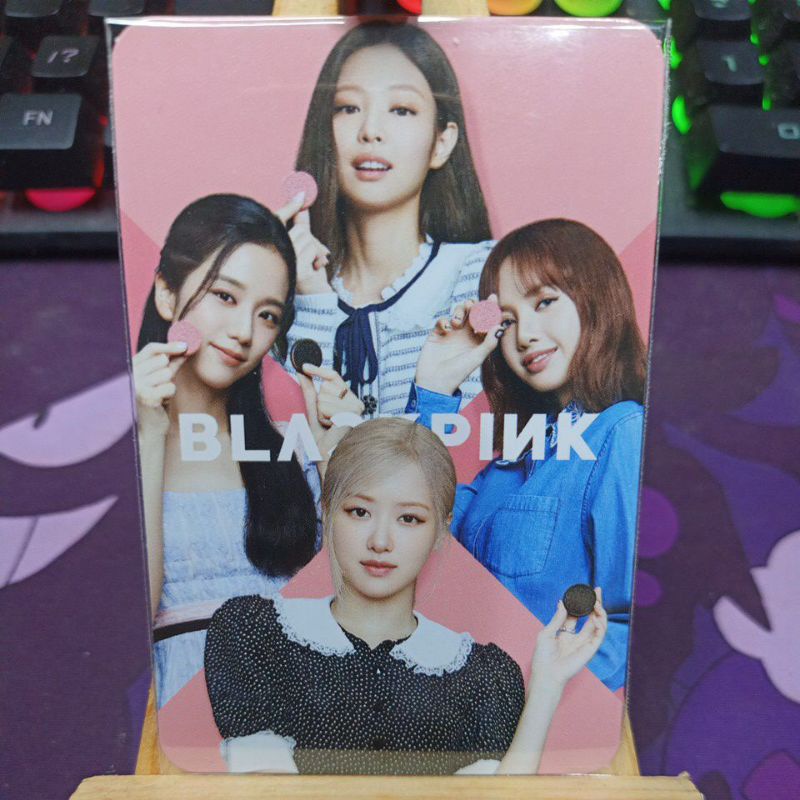 Original Official Black Pink X Oreo Photo Card Limited Edition