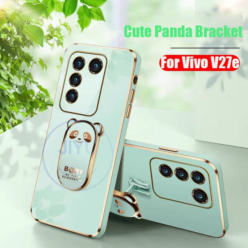 Vivo V27E Soft Casing Vivo V27 V27E V27 Pro 5G With Cute Panda