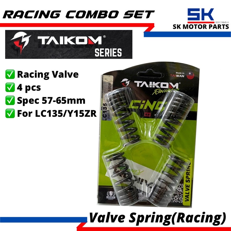 Y15ZR Racing Combo TAIKOM Spec 57 63 BLOCK LC135 6 ECU Y15 AIR