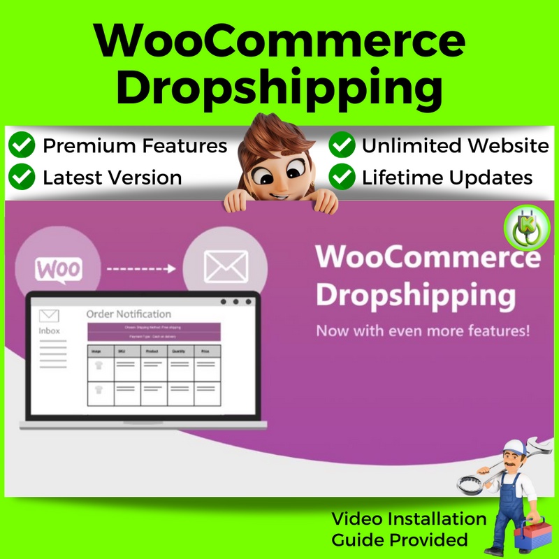 Free Updates Woocommerce Dropshipping Wordpress Plugin Premium