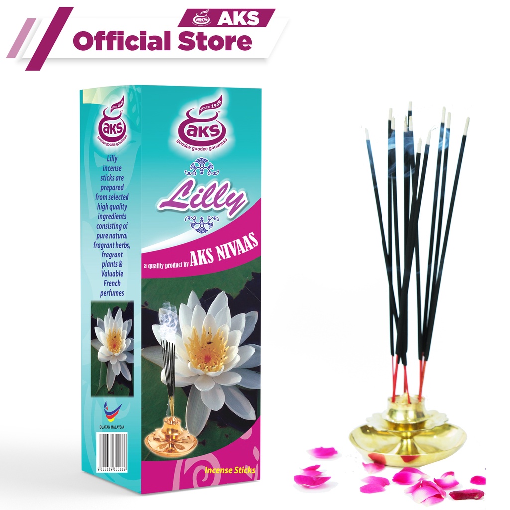 Aks Lily Bathi Lily Incense Stick Sticks Shopee Malaysia