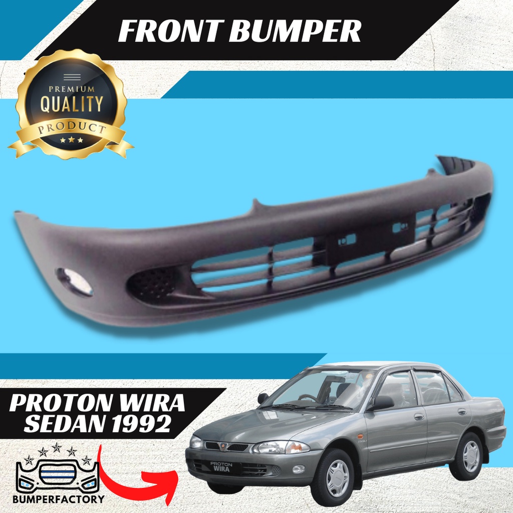 Proton Wira Old Wira Se Aeroback Front Bumper Depan Pp Material