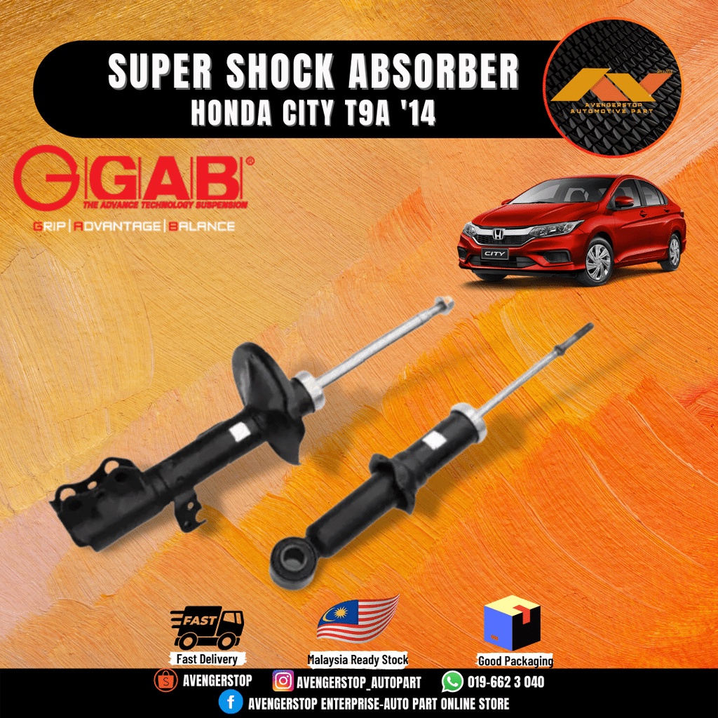 Honda City T A Gm Jazz T A Gab Super Shock Absorber Front Rear