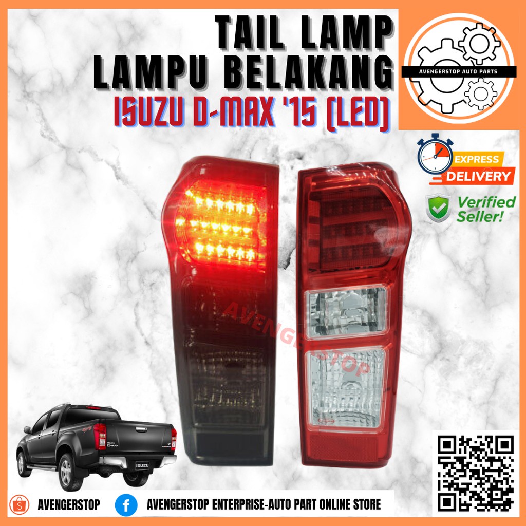 Isuzu Dmax Led Model Tail Lamp Lampu Belakang New High Quality