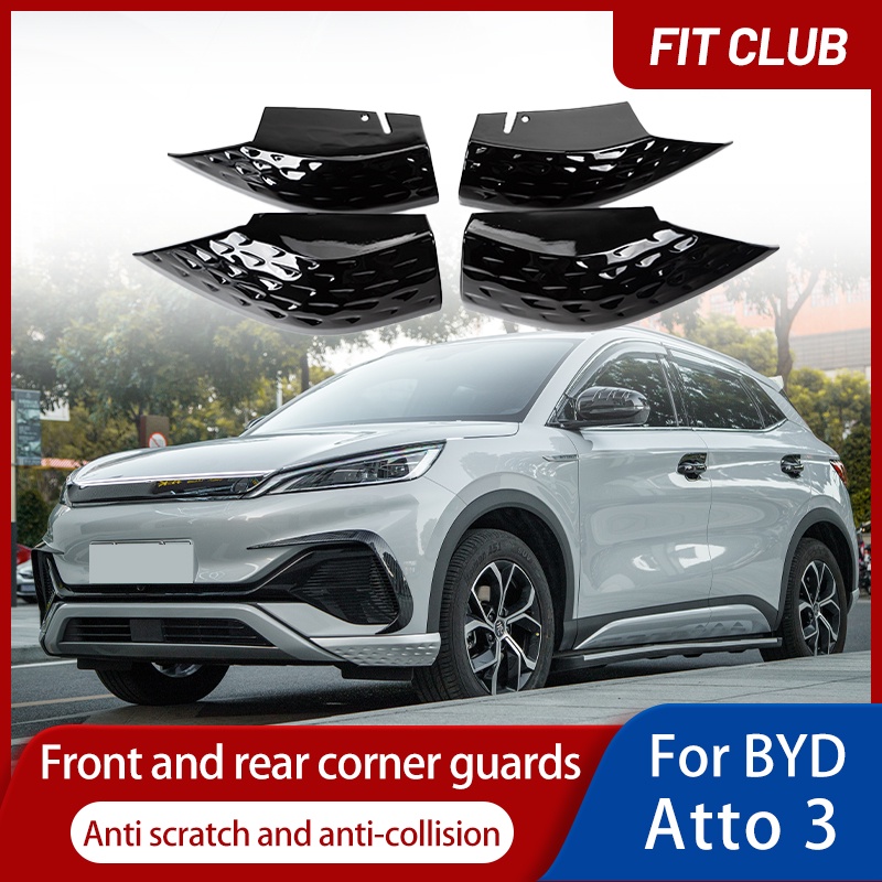 For BYD Atto 3 EV 2022 Car Front Rear Bumper Strip Lip Original Car