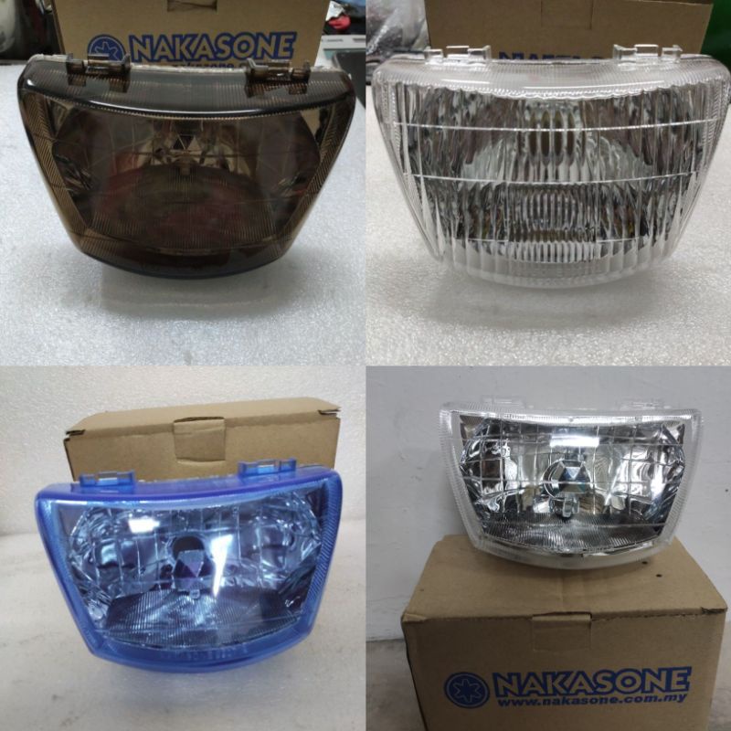 Head Lamp Lampu Depan Nakasone Smoke Yamaha Y110ss 2 Y110 Ss 2 Two