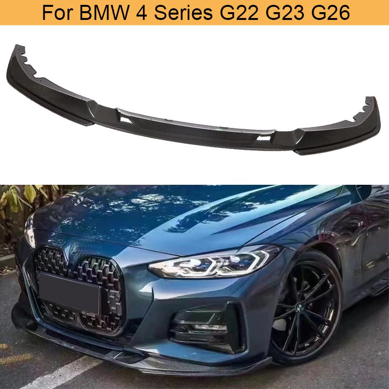 Car Front Bumper Lip Chin Spoiler For Bmw Series G G G M Sport