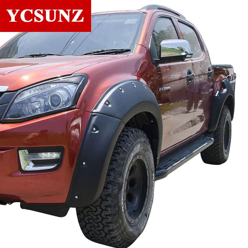 Wheel Arch Mudguards Fender Flares For Isuzu D Max Dmax 2016 2017 2018