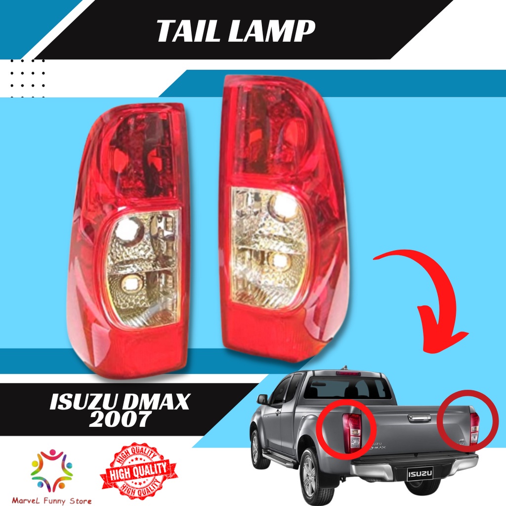 Isuzu Dmax Tail Lamp Lampu Belakang New High Quality Shopee Malaysia