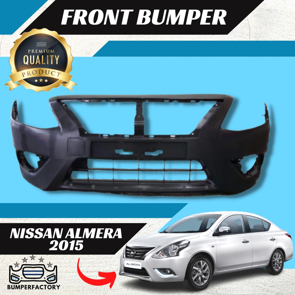 Nissan Almera Front Bumper Depan Kereta Shopee